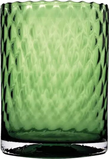 Magnor - Harlekin lykt/vase 24 cm grønn