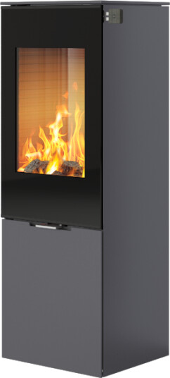 Rais Nexo 120 platina vedovn med glassdør Rais Nexo 120 platina vedovn med glassdør