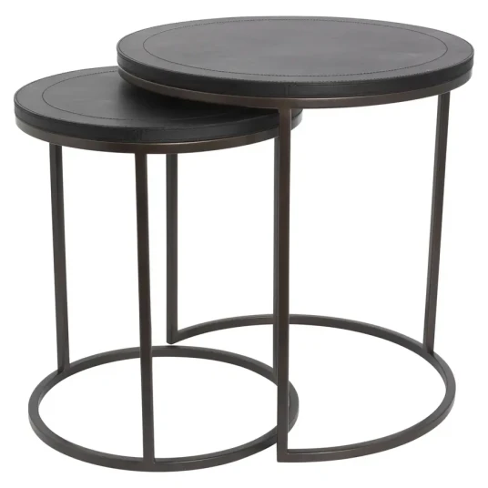 Sorrento sidebord sett Ø50