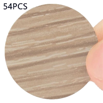 Selvklebende klistremerker for skruedeksel - Beige