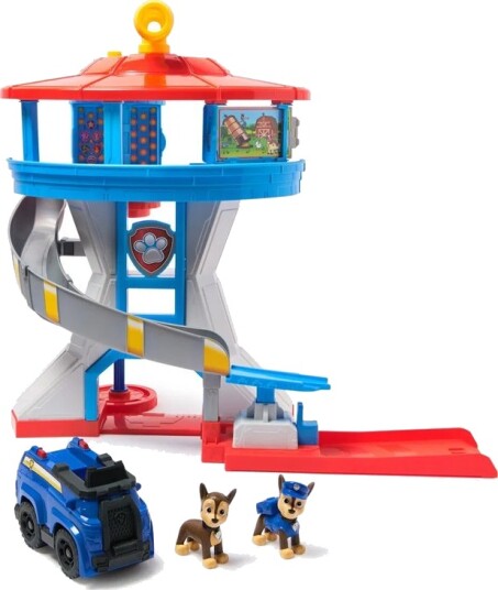 Paw Patrol Utkikkstårn Lekesett med Figurer for Barn 3+ Paw Patrol Utkikkstårn Lekesett med Figurer for Barn 3+