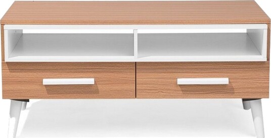 Alloa Sofabord 100 cm - Tre / Natur