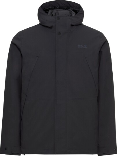 Jack Wolfskin Men"s Cold Camp 3in1 Jacket Black, XL