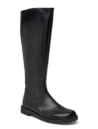 ANGULUS Booties - Flat - With Zipper - Black - 35