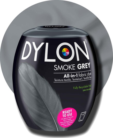 Dylon Pod All in 1 Tekstilfarge Smoke Grey