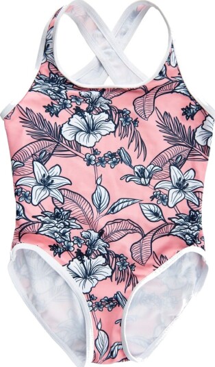 Creamie Badedrakt Rosa Glasur m. Blomster Creamie 80/86 Badetøy Blå Hvit 80 86
