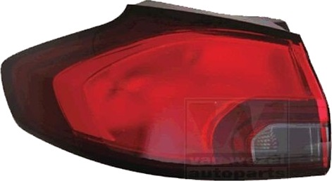 VAN WEZEL 3872931 Baklykt