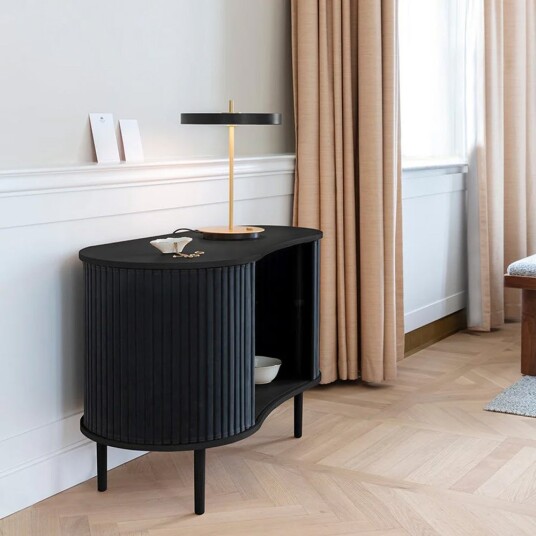 Umage Audacious skap svart eik/Charcoal