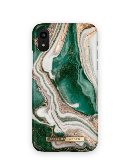 iDeal of Sweden Fashion Case Iphone Xr Golden Jade Marble