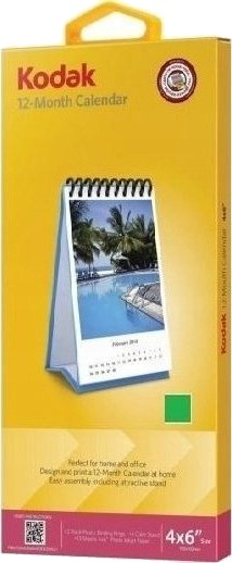 Kodak Fotokalender 10X15 For Eget Trykk Grønn