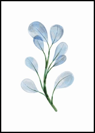 Watercolor Branch Plakat Plakat / 40x50cm