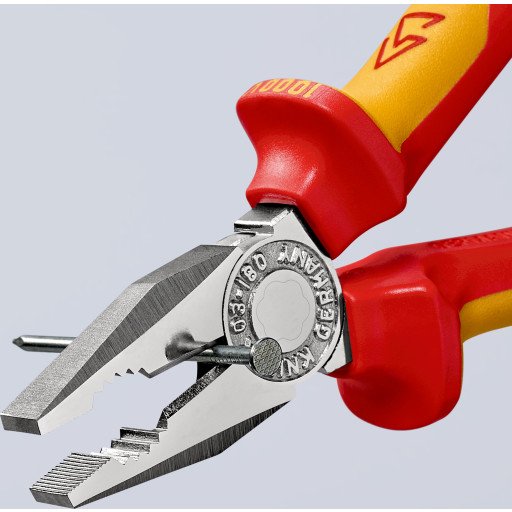 Knipex Kombinasjonstang 180 mm 1000V Isolert med Flere Komponenter