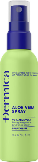 Dermica 98 % aloe vera spray 150 ml Dermica 98 % aloe vera spray 150 ml