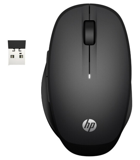 HP Dual Mode Trådløs Mus med 5 Knapper og 3600 DPI - Svart