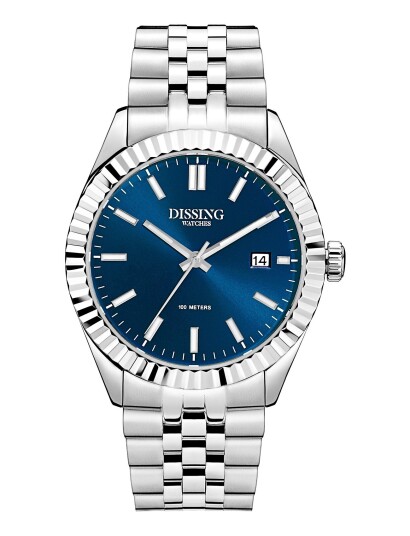 Dissing Dissing Date Silver 41 mm Dissing Dissing Date Silver 41 mm