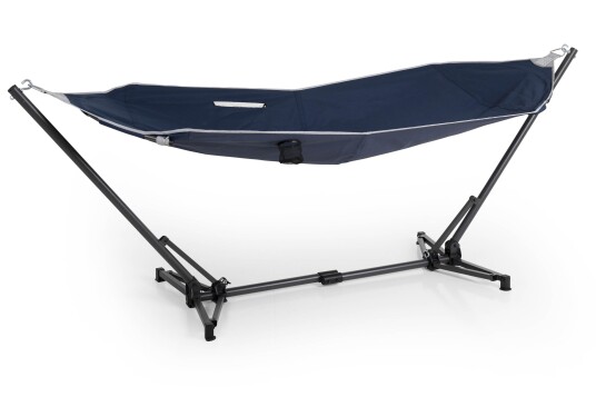 Brafab Leie hengekøye Blå med stativ 265 x 85 cm Blå