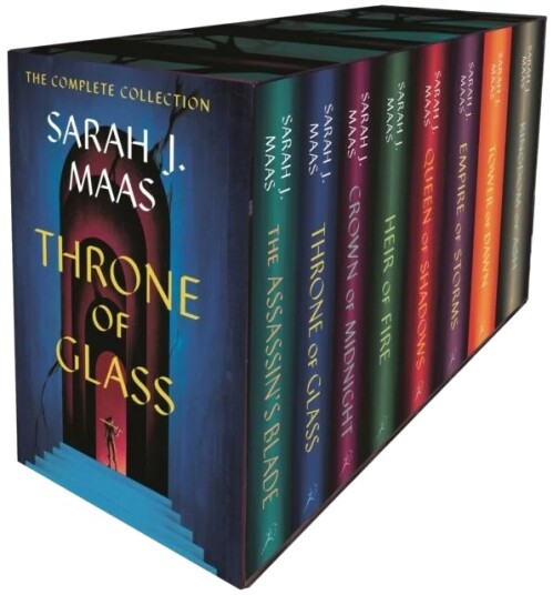 Throne Of Glass Hardcover Box Set Av Sarah J. Maas Throne Of Glass Hardcover Box Set Av Sarah J. Maas