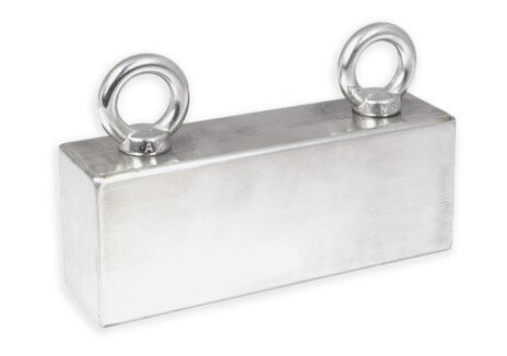 SuperMagneter Rustfri Supermagnet 150 X 60 X 40 Mm Nettbutikk Til Magnet Fishing