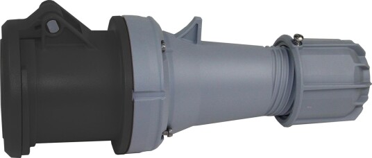 Garo S 363-7 S Skjøtekontakt IP44, 4-Polet, 63 A Svart, 7 H