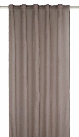 Svanefors Rimy gardin 2-pack Nougat 140 x 300 cm