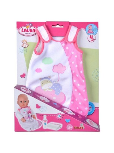 SIMBA DICKIE GROUP Laura Babydoll Sleeping Set and Accessories