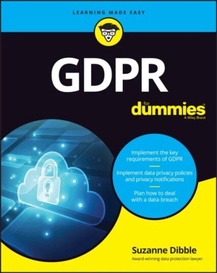 Gdpr For Dummies Av Suzanne Dibble