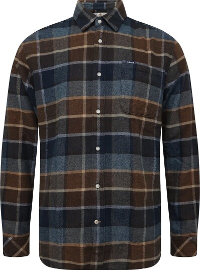 Barbour Barbour Copswell Relaxed Checked Shirt DARK SAND 3XL