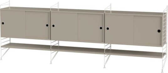 String stue beige & hvit Kombinasjon F