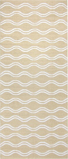 Plastmatter Camden beige/hvit Størrelse: 100 x 150 cm Plastmatter Camden beige/hvit Størrelse: 100 x 150 cm