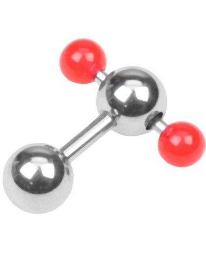 Utgått Red Dual Ball Piercing 1.6 x 6 mm