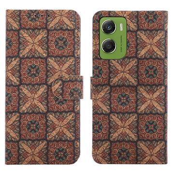 Motorola Edge 70 Bohemian lommebokveske hjerter