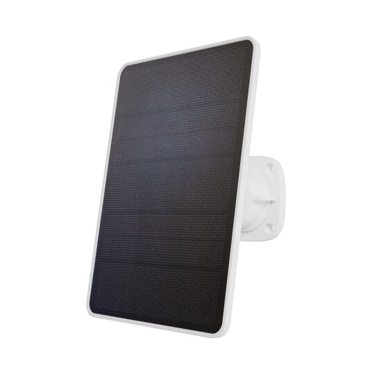 Hombli 3W Solcellepanel for Batteridrevet Overvåkningskamera USB-C - Hvit