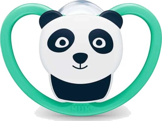 Nuk Space Silikonsmokk 6-18 mnd Panda Nuk Space Silikonsmokk 6-18 mnd Panda