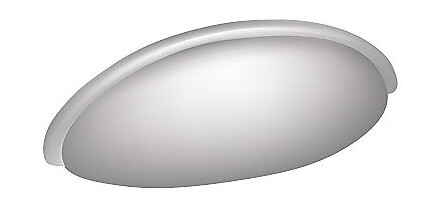 Hafa Eden Skålhåndtak CC 64 mm Børstet Stål