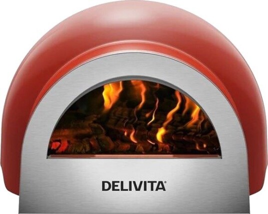 Delivita Origin Wood-Fired Pizza Oven Chilli Red Delivita Origin Wood-Fired Pizza Oven Chilli Red