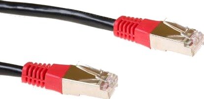ACT Nettverkskabel Cat5E F/UTP LSZH RJ45 Krysset 5 m Svart