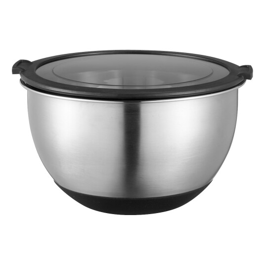 Dorre Belle skål med lokk 2 stk 2,5L/1L stål Dorre Belle skål med lokk 2 stk 2,5L/1L stål
