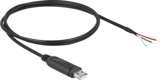 Delock Seriell Adapter Usb 2.0 Rs-232 X 1 Svart
