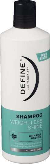 Define Weightless Shine Shampoo 400 ml