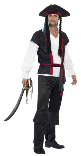 Smiffys Aye Aye Kaptein Karnevalsdrakt X-Large Smiffys Aye Aye Kaptein Karnevalsdrakt X-Large