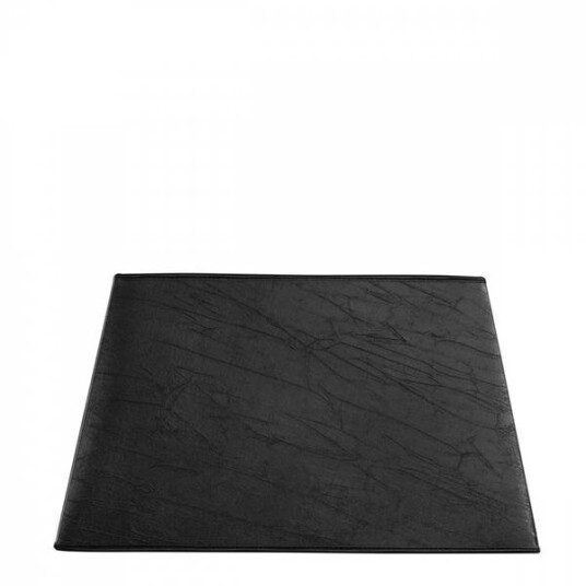 Artwood Shade Rectangular Black Leather Artwood Shade Rectangular Black Leather