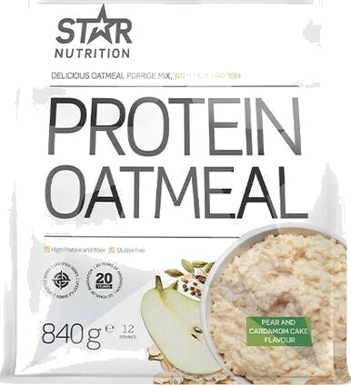 Star Nutrition Protein Oatmeal Pear Cardamom Cake 840g