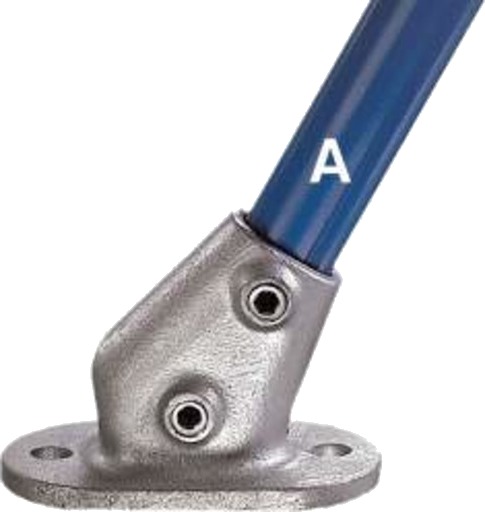 5/4" vinklet bunnflens KEE-KLEMME