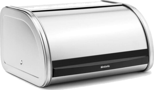 Brabantia Roll Top brødboks liten matt stål Brabantia Roll Top brødboks liten matt stål