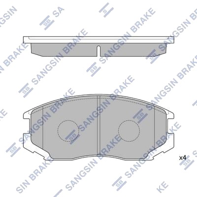 Hi Q SP1142 Bremseklosser