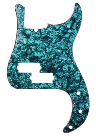 D'Andrea P-Bass Pickguard Aqua Pearl