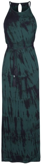 Red By Emp Lang kjole Batik Maxi Kjole S til 5XL Damer grønn svart