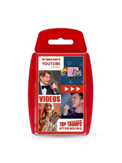 Winning Moves Top Trumps Gen Z Guide to YouTube Trends Card Game ENGLISH