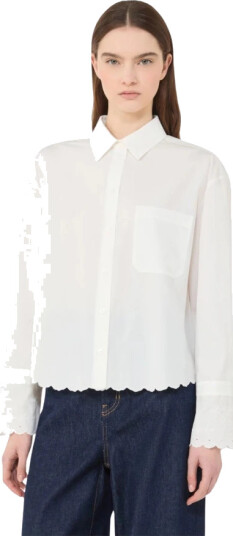 Weekend Max Mara Dame Bluser & Skjorter Hvit M,