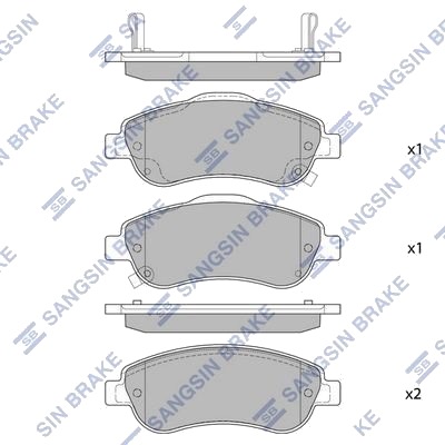 Hi Q SP1567 Bremseklosser